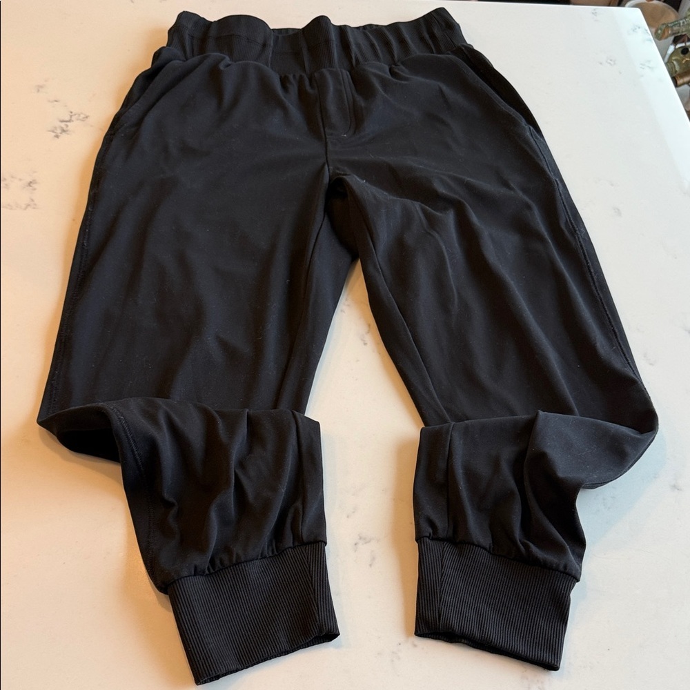 NWOT Lou & Grey Black Relaxed Track Joggers